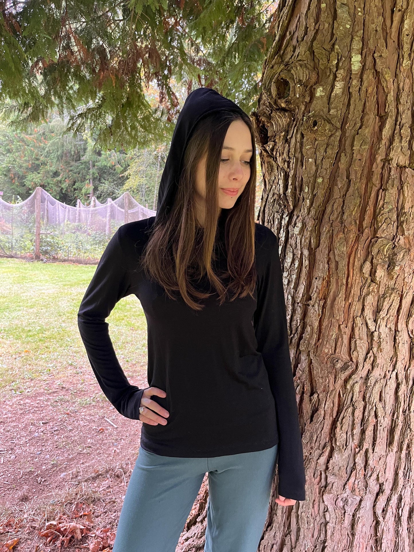 Jewel Hoodie ~ Merino Wool